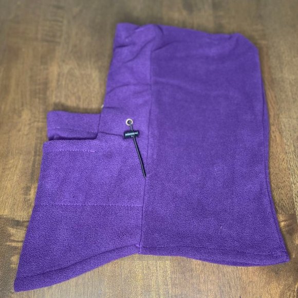 16. Purple Balaclava Ski Mask Windproof Fleece Adjustable Mask for Men Women - Picture 2 of 2